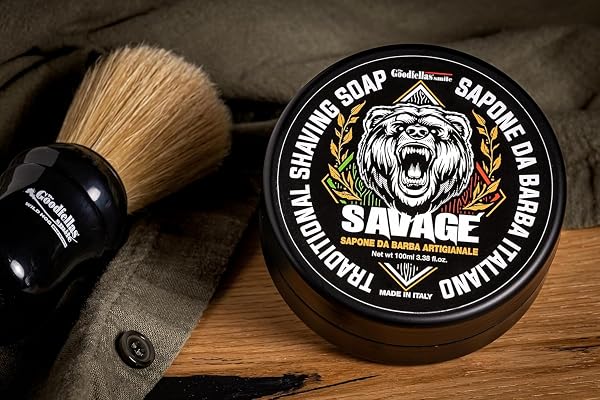 The Goodfellas' smile crema de afeitar savage formula aj-1 100ml - 5