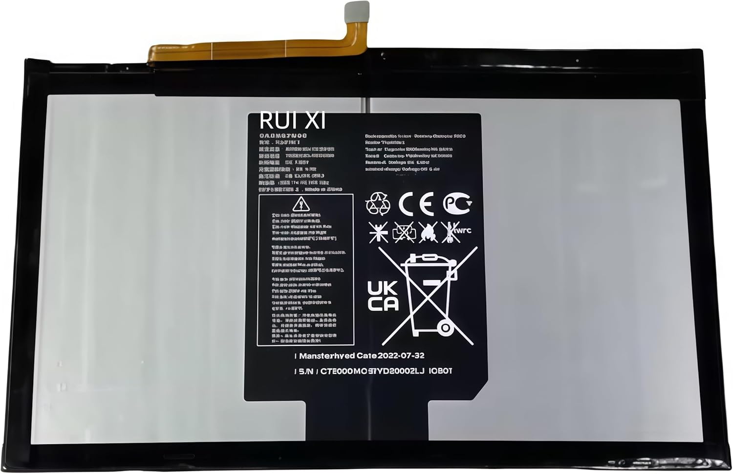 Battery compatible For 9466x 8000mAh 3.85V TLP078C1 TLP078CA Tablet Battery