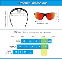 Vista 2 de POLARS DESIGN Gafas de sol fotocrómicas polarizadas para deportes al aire libre para hombres y mujeres TR90 marco protección UV para pesca correr