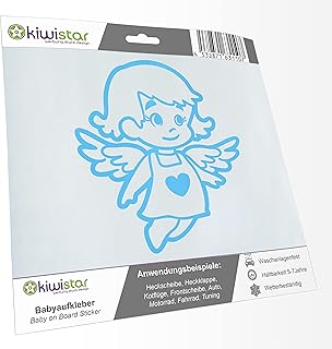 Pegatina para bebé niña, 25 colores, sin texto personalizado, 20 cm