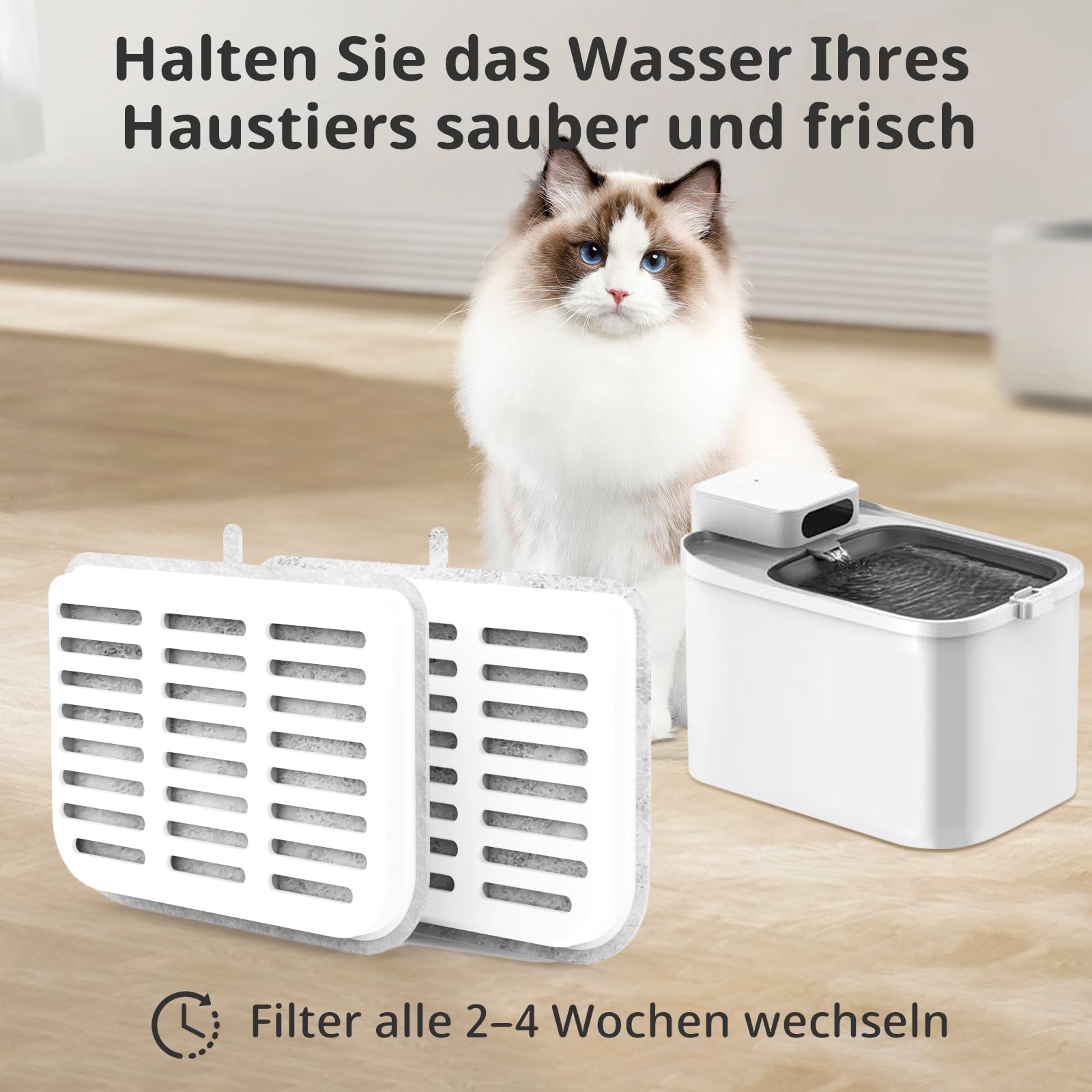 10 filtros para fuente de agua para Eversweet Max Pet Water Fountain