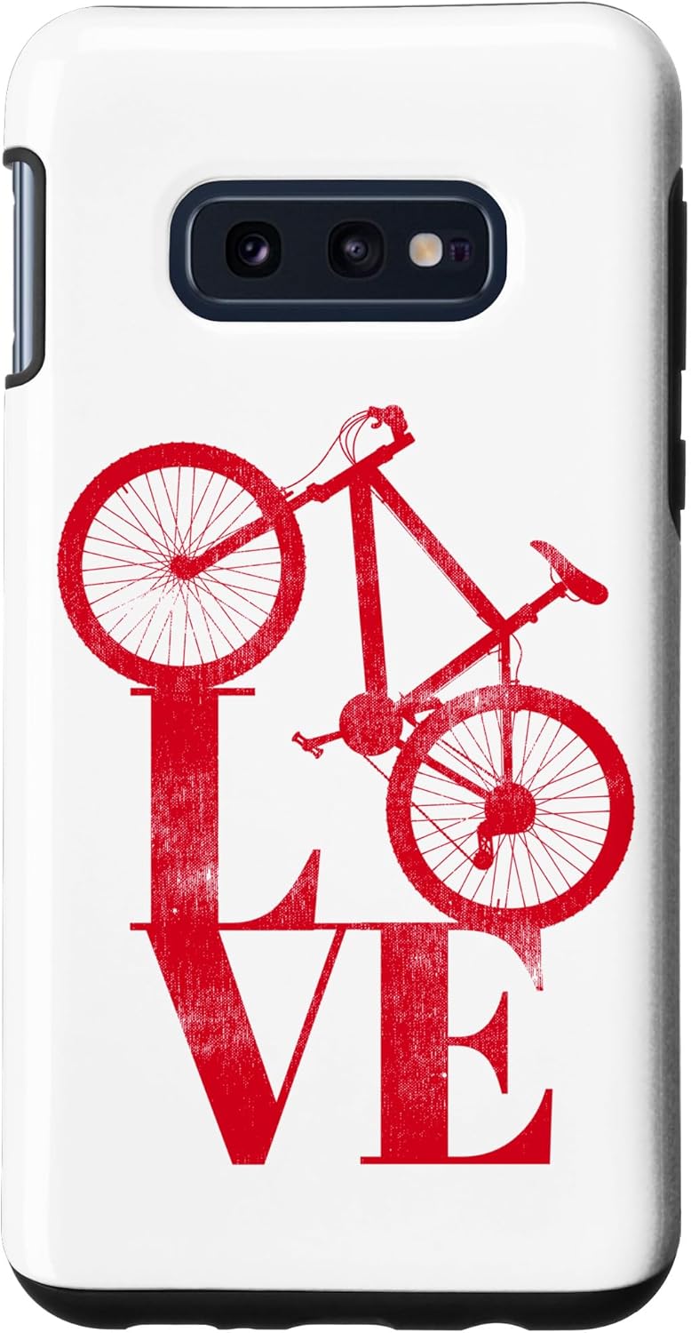 Galaxy S10e Bicycle Lovers Love Bike. Retro Vintage Cycling