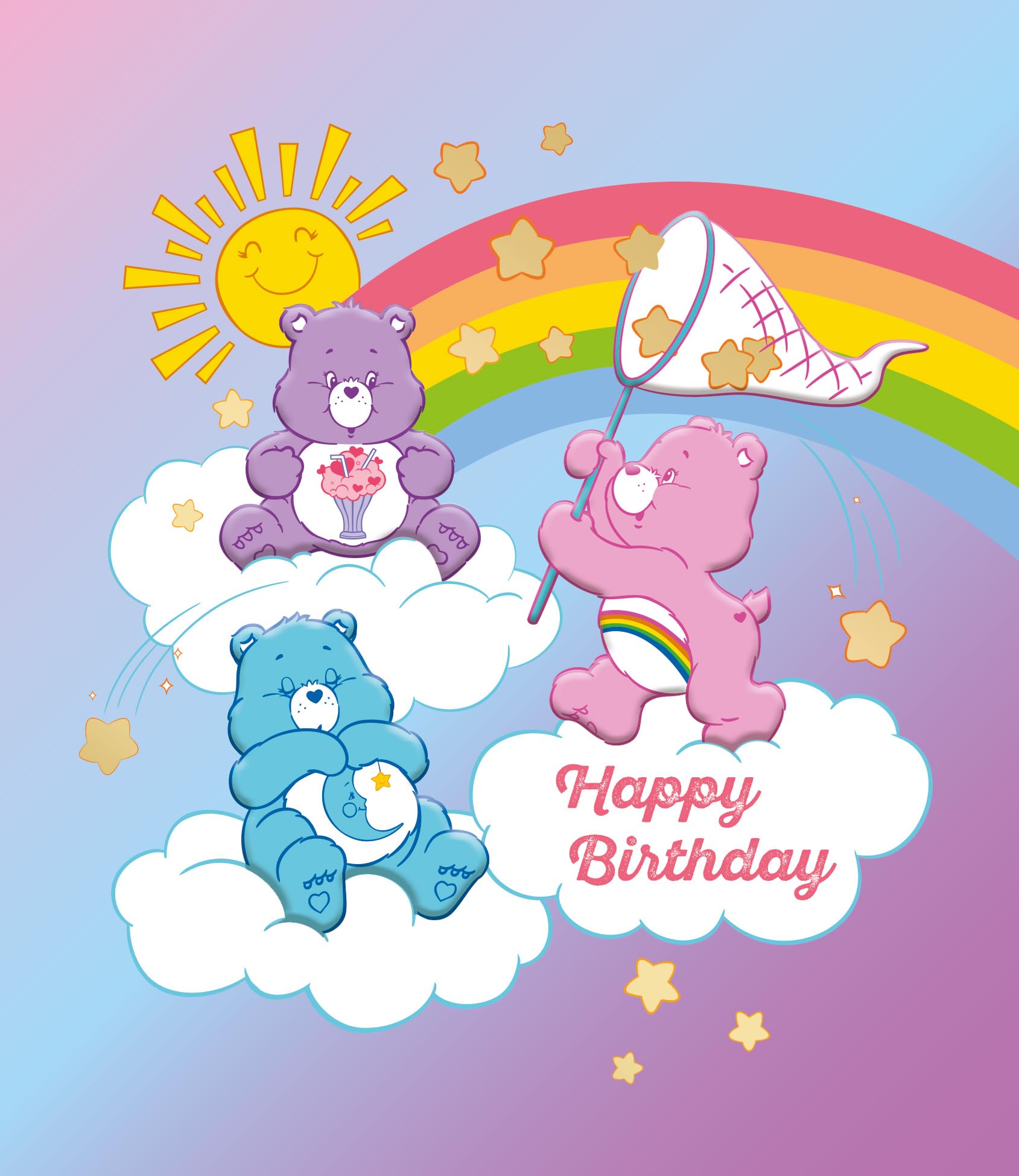 Care Bears Birthday Card