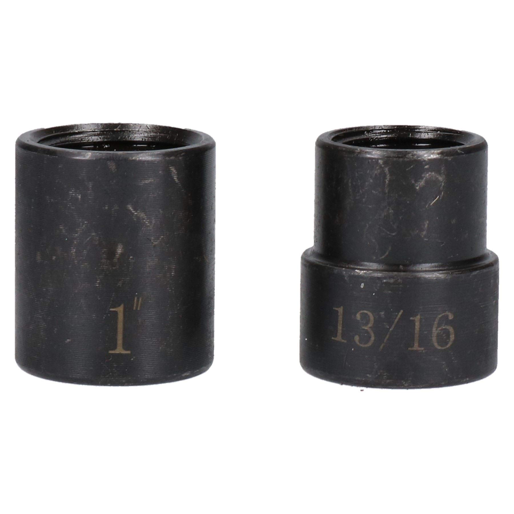 AB Tools 2pc 1/2" Drive Locking Wheel Nut Socket Remover Set (19-26mm)