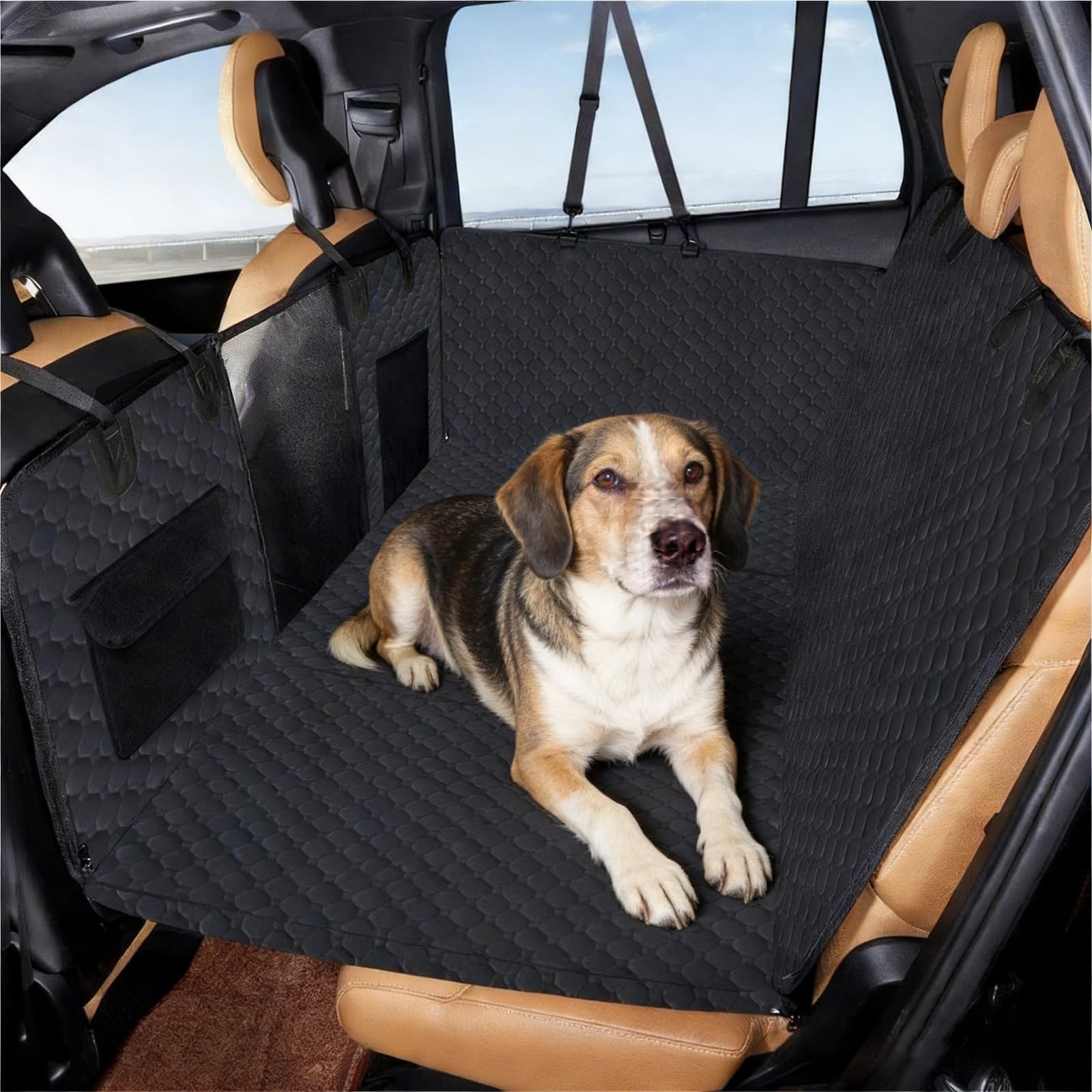 - Dog Car Seat Cover Compatible with BYD Sealion 7 EV, Car Seat Protector for Pet, Dog Hammock Waterproof Scratch Proof Rear Seat Cover, Back Seat Extender for Dogs