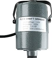 Vista 3 de 1/4"HP Rotary Tool Flex Shaft Carver Electric Hanging Grinding Machine, Foot Pedal Control, 110V 380W Power, Multi-function Tools for Carving