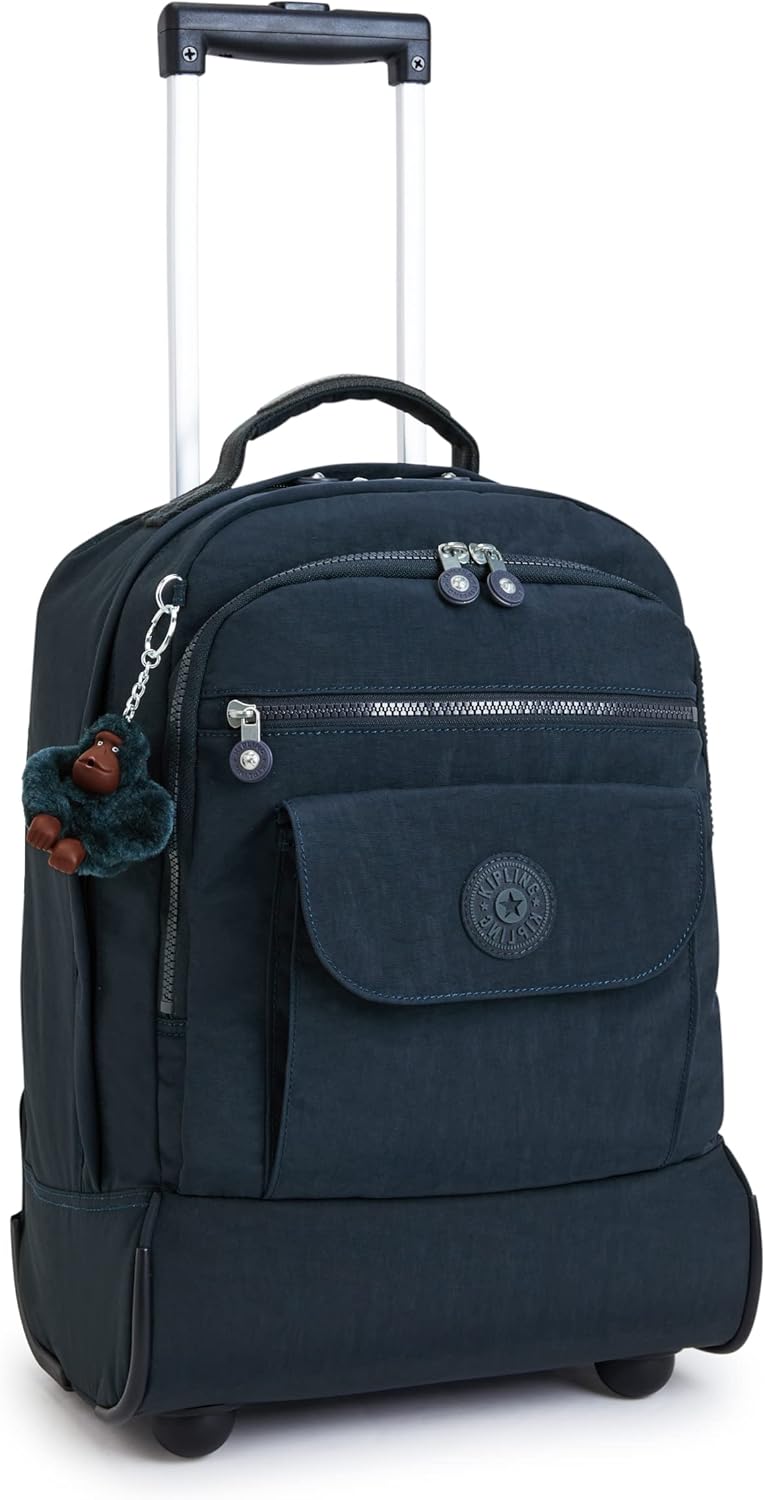 Kipling Women's Sanaa Large Rolling Backpack, Adjustable Padded Straps, Slide-Up Handle, Crinkle Nylon Backpack - Image 5