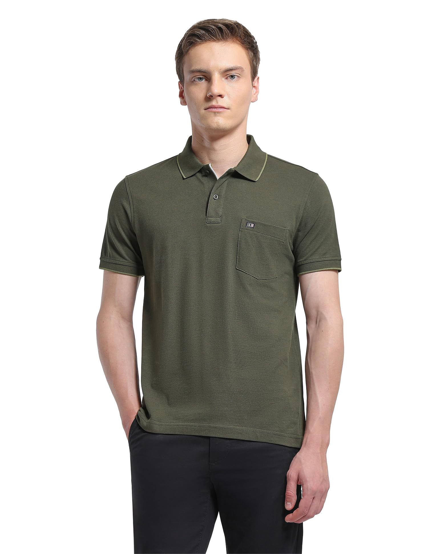 arrow sports Arrow Sport Men's Solid Regular fit t-Shirt-picture-40