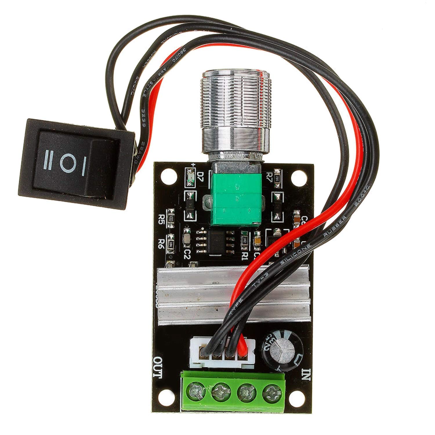 Equipos de Hardware electrónico de código Abierto Controlador CTJ LDTR-WG0269 DC 6V 12V 24V 28V 3A 80W PWM del Motor del regulador de Velocidad Variable Ajustable Interruptor de Control de Velocidad