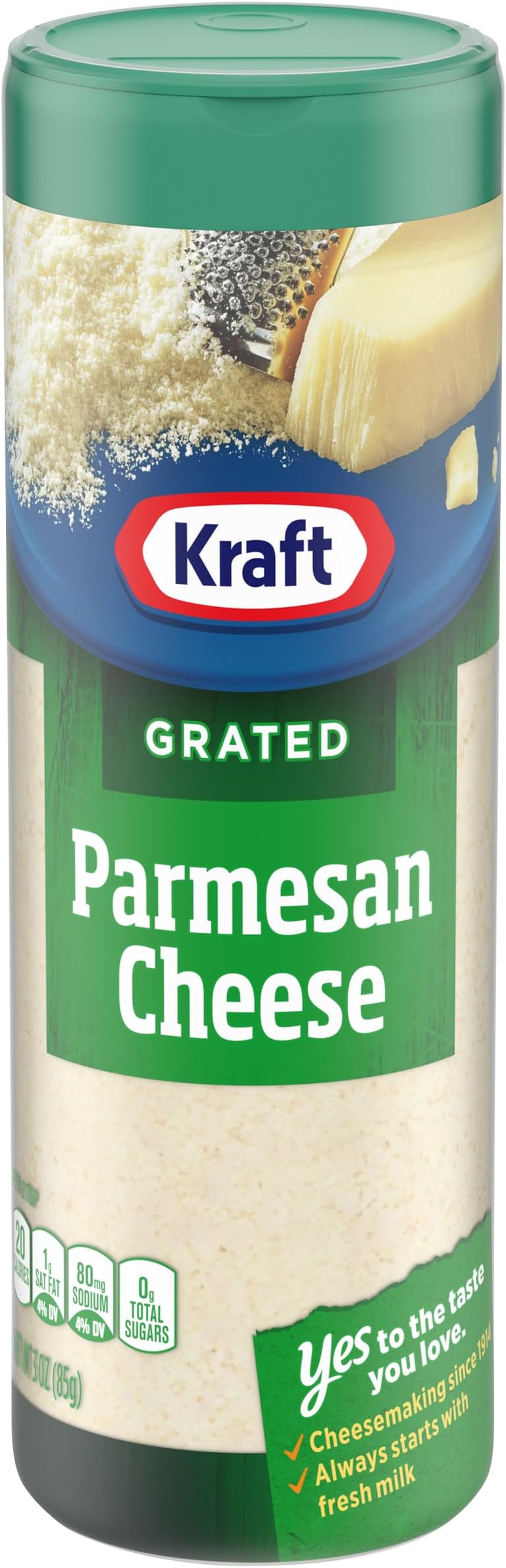 Parmesan Cheese Grated, 85 g