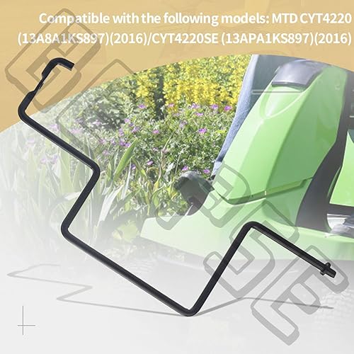 Miniatura 6 de 747-06239B - Barra de sujeción de correa compatible con cortacésped MTD Cub Cadet Troy-Bilt Craftsman XT1 XT2 LX46 LX42 LT46 LT42 T8000, sustituye a