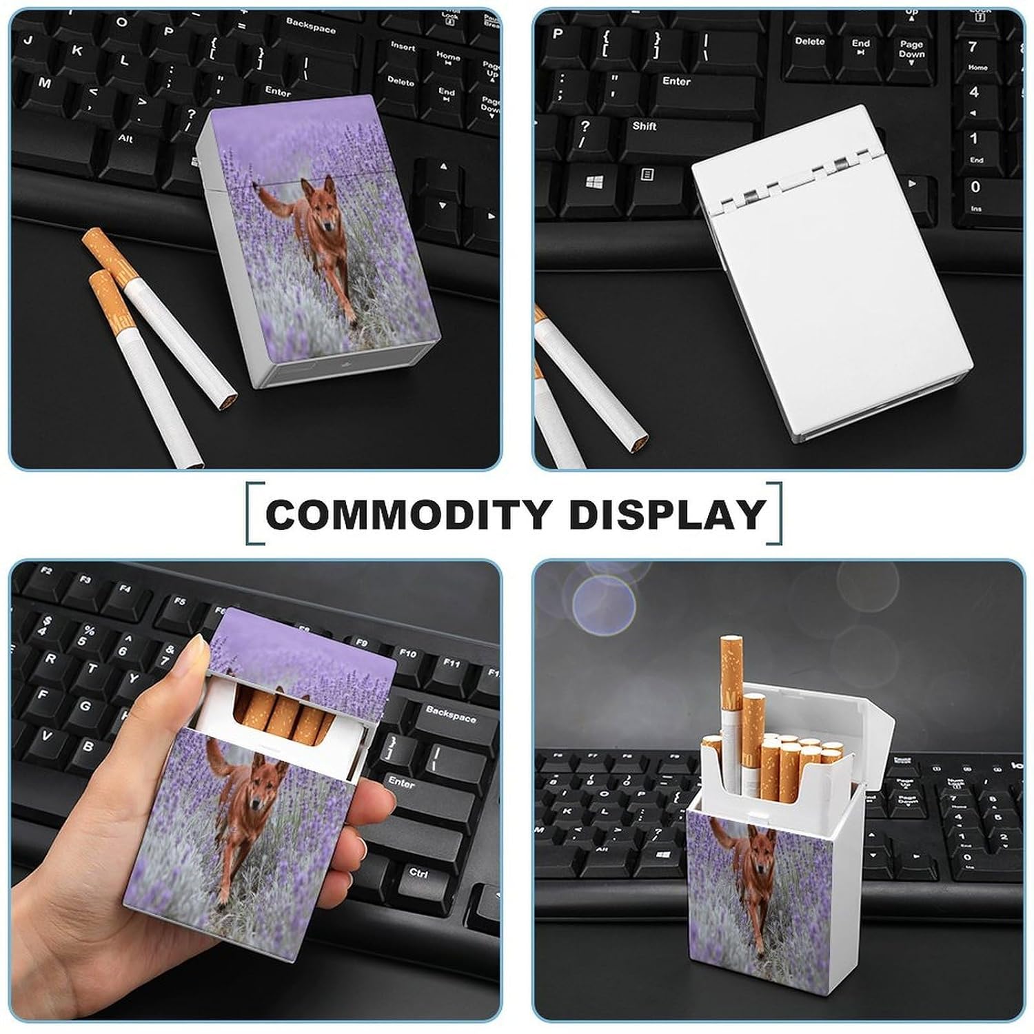 Dingo Plastic Cigarette Case King Size for Men Women image 5