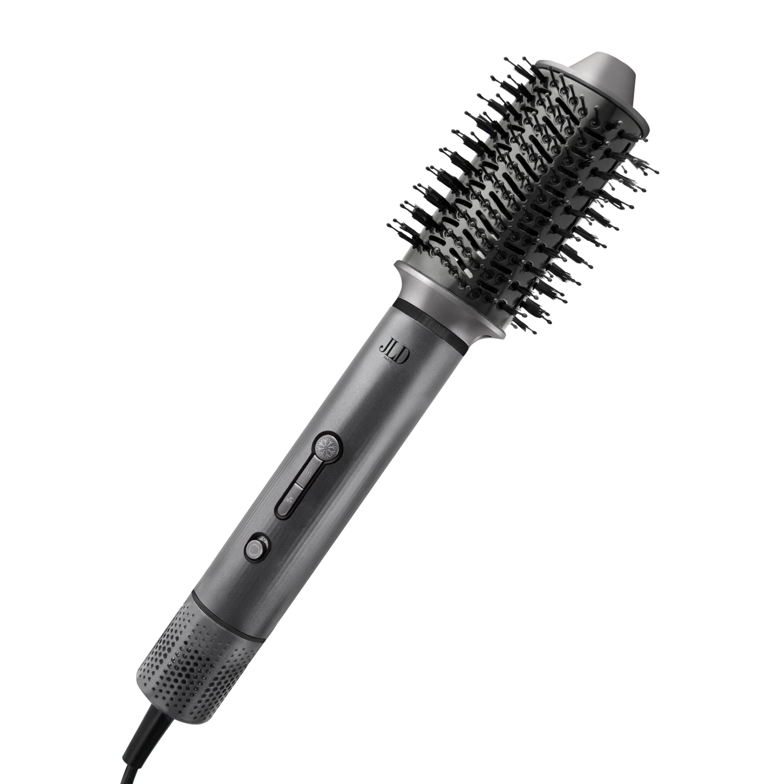 Demeliss Saint Algue – Spazzola rotante da salone – 2 diametri 40 e 50 mm – Asciugatura facile e precisa – Effetto liscio, volume e movimento – Rivestimento in ceramica