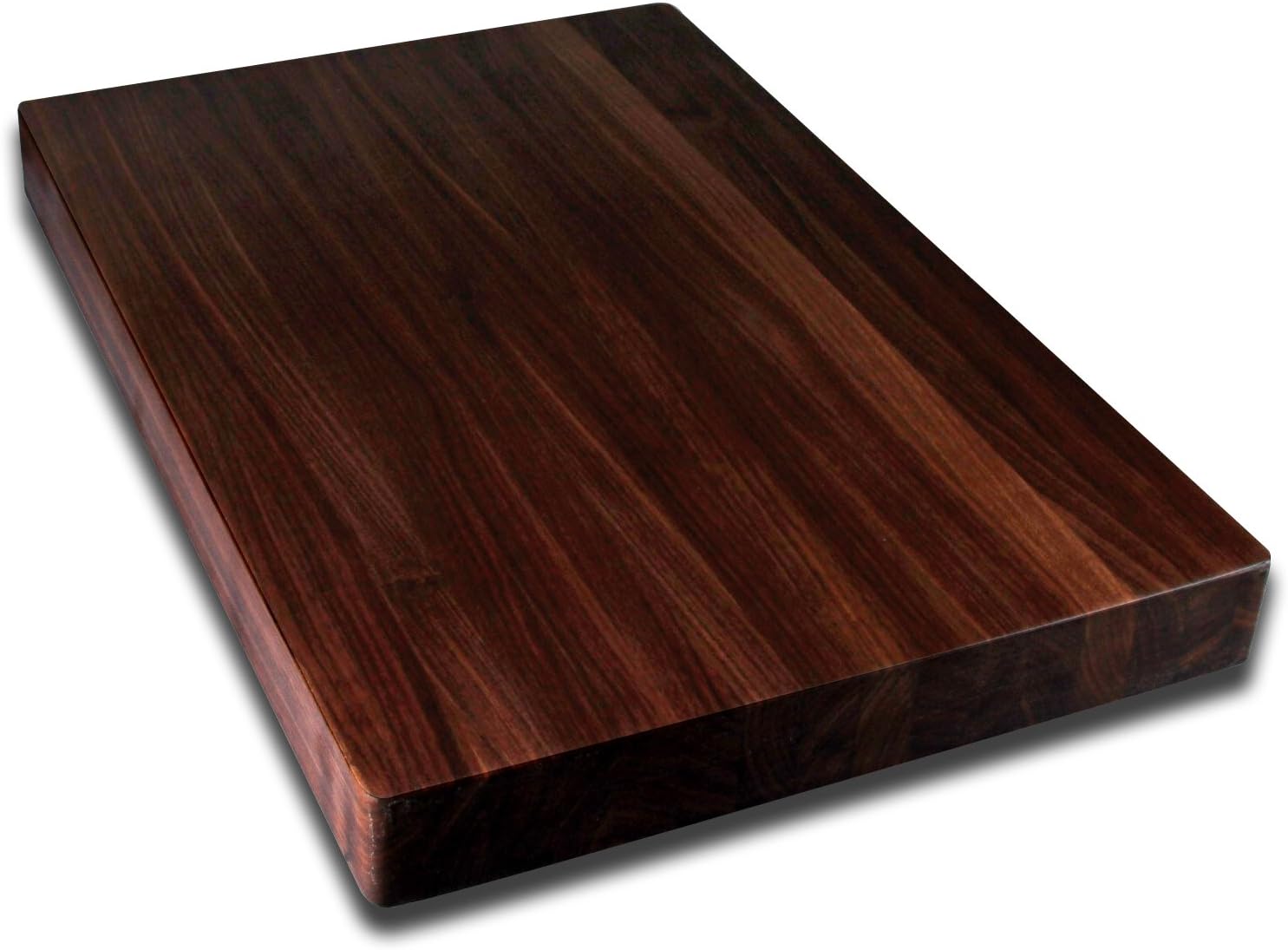 Walnut Edge Grain Butcher Block Wood Cutting Board 12" x 18" x 1"