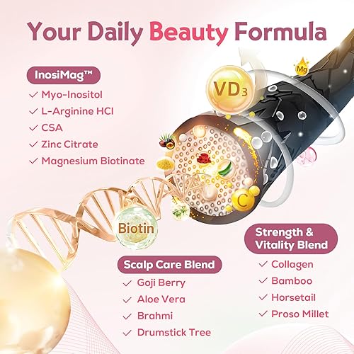 Miniatura 5 de Liposomal - Masticables suaves para el crecimiento del cabello, vitaminas de alta potencia para el crecimiento del cabello para mujeres y hombres