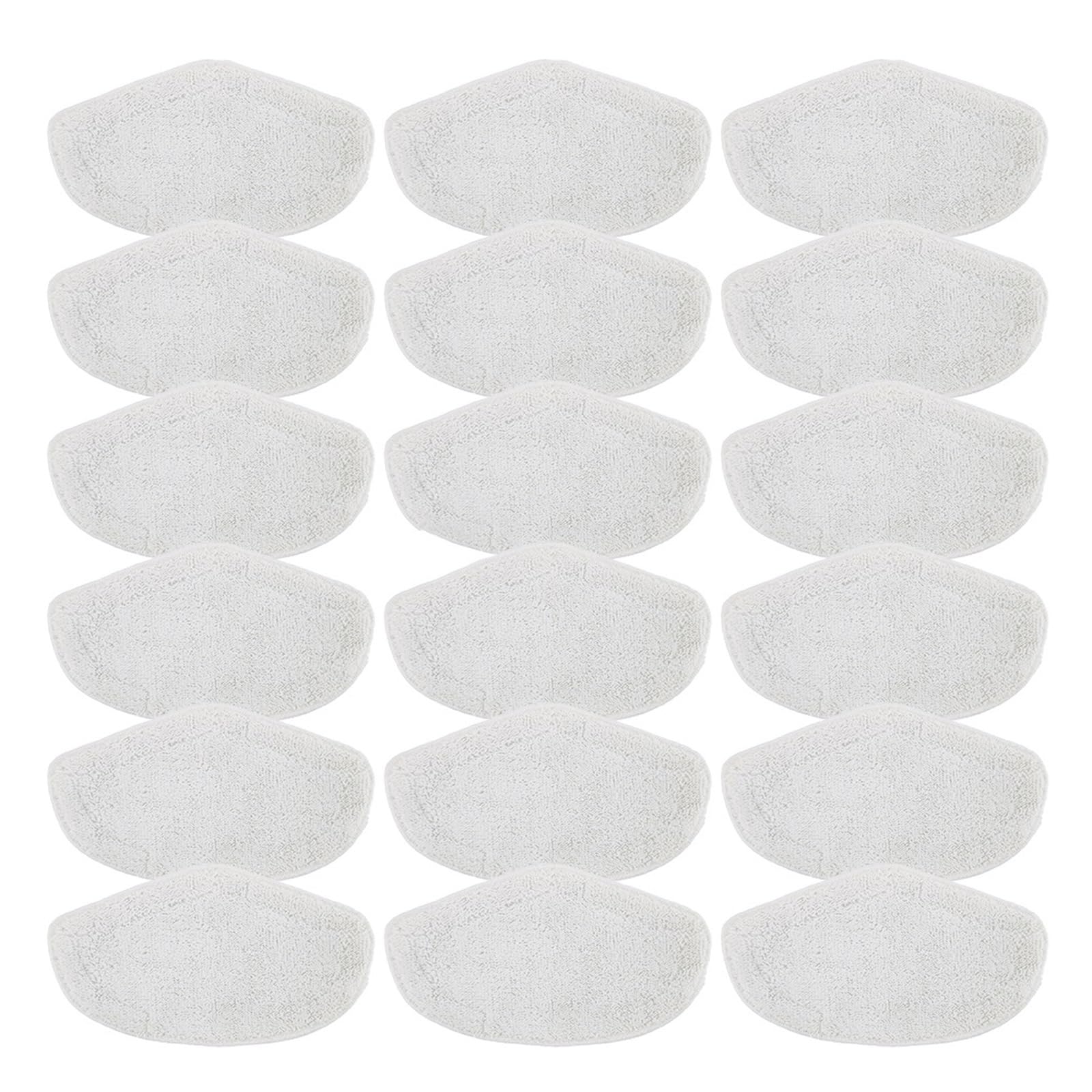 Trapos de mopa Lavables compatibles con Polti Kit Vaporetto PAEU0332 Aspiradora de Vapor Mopas de Microfibra Paño Repuestos Accesorios(18pcs)