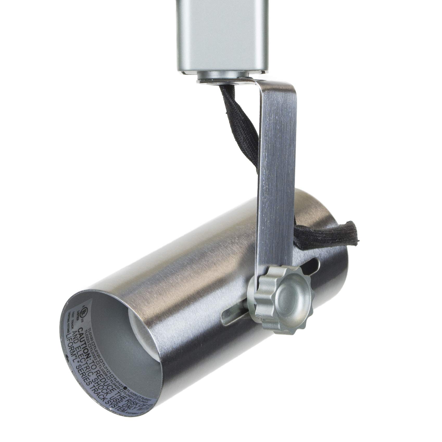 Direct-Lighting 50007 Brushed Steel Universal Line Voltage Track Lighting Head