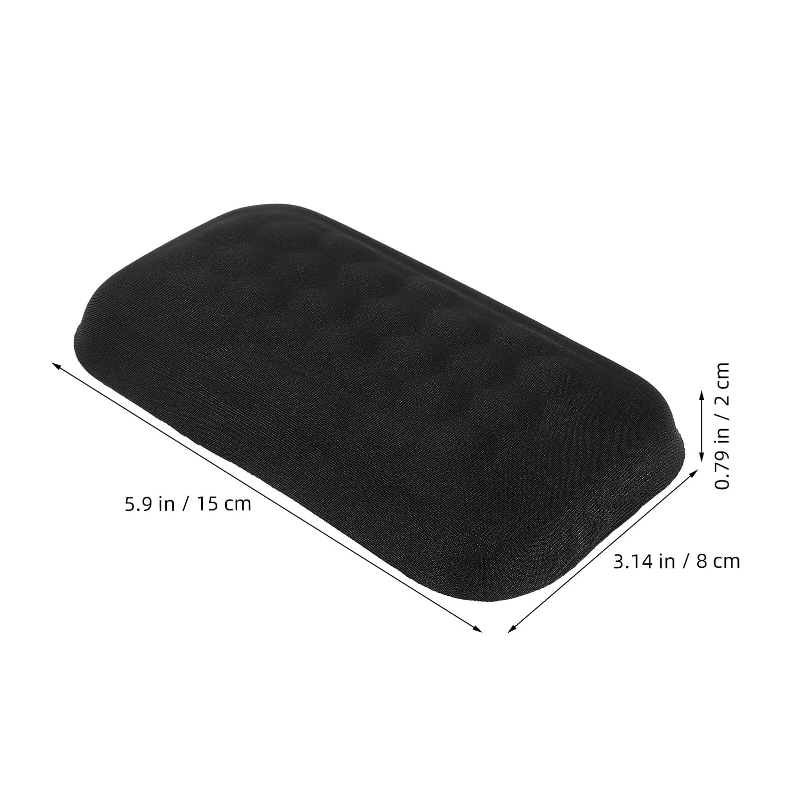 2 Piezas Almohadillas Ergonómicas para Muñeca de Espuma Viscoelástica Soporte para Ratón y Teclado Cojines de Escritorio para Oficina y Gaming Alivio de Tensión y Comodidad Diaria