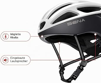 Sena R1 Smart Bicycle Helmet m Matte white