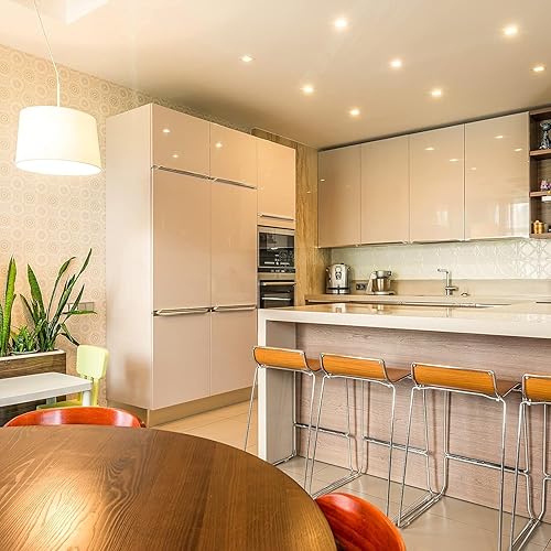 Miniatura 8 de Vinaco Bombilla GU10 C de 120 V 35 W regulable, paquete de 6 bombillas halógenas de alto rendimiento 380LM GU10 C 110 V 35 W, blanco cálido 2800 K