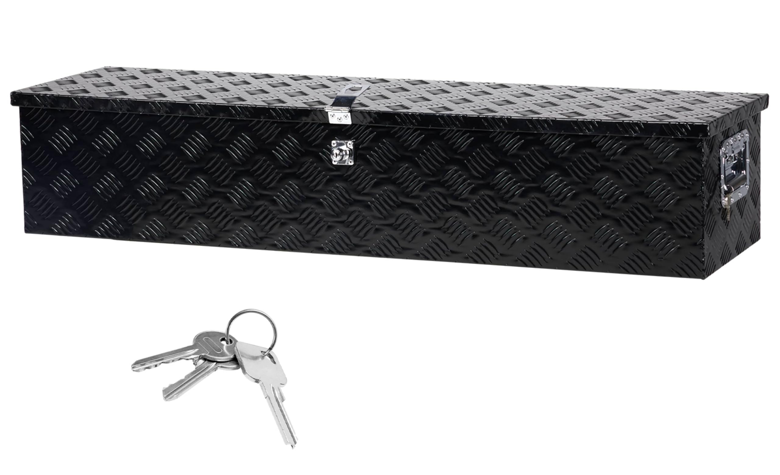 49 Inch Aluminum Truck Bed Tool Box with Side Handles