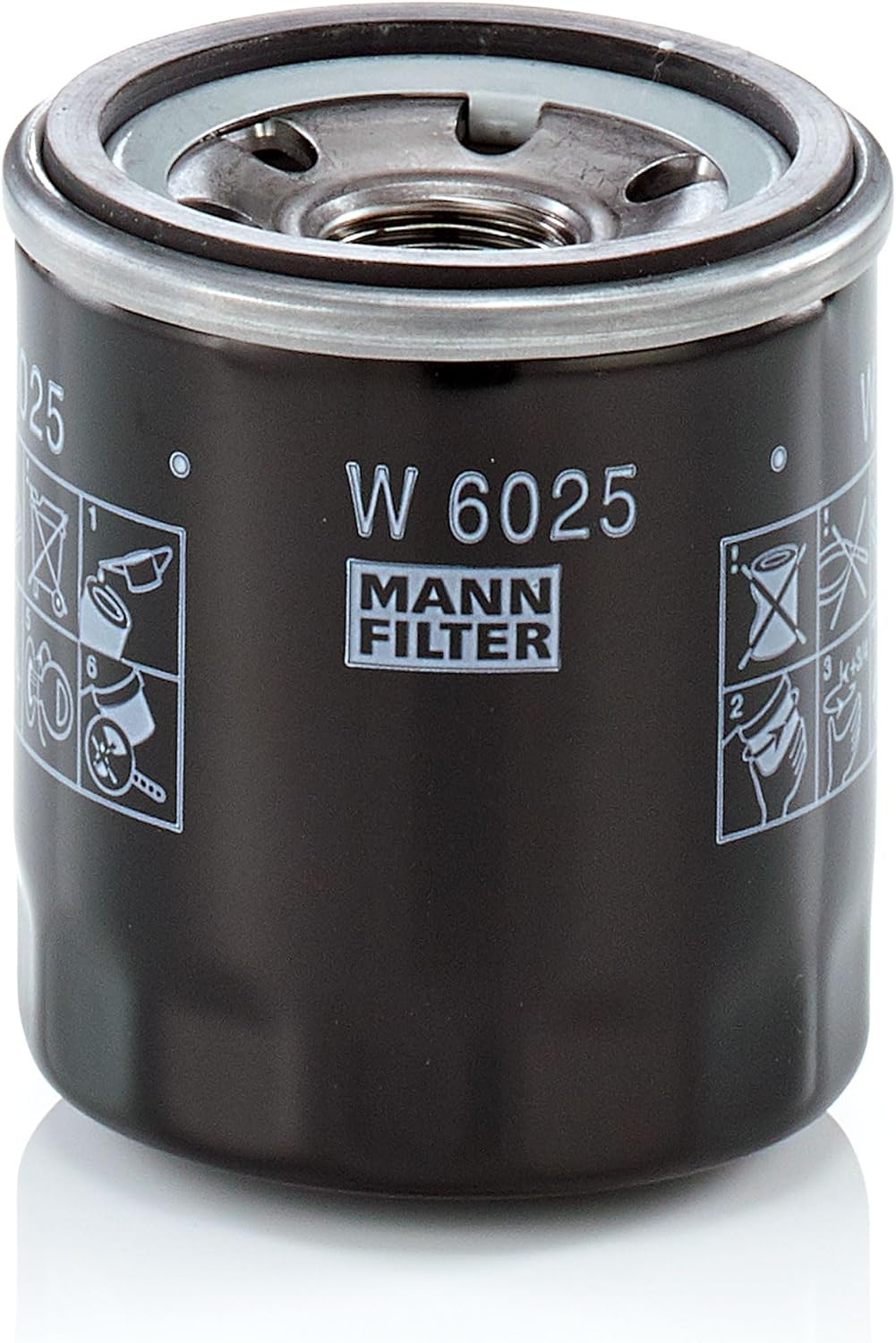 MANN-FILTER W 6025 Oil Filter for Cars and Transporter