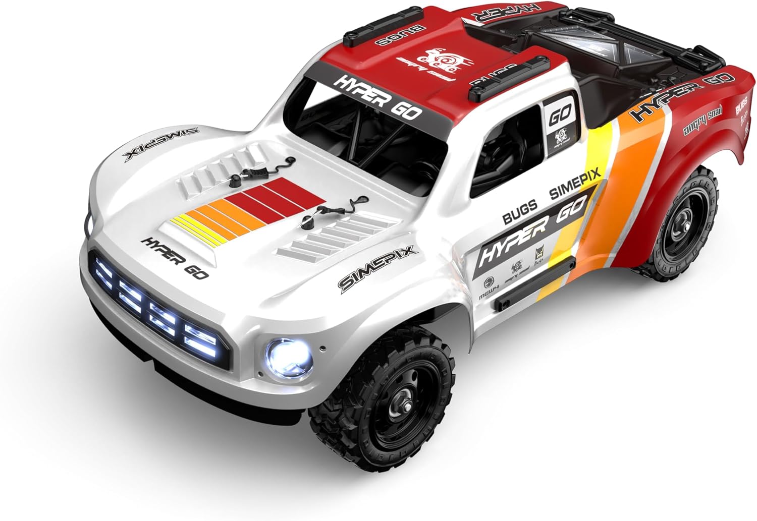 MJX Hyper Go 14211 RC Car, 1:14 Scale Brushless Remote Control Truck, High Speed 4WD Off-Road Vehicle with Metal Parts