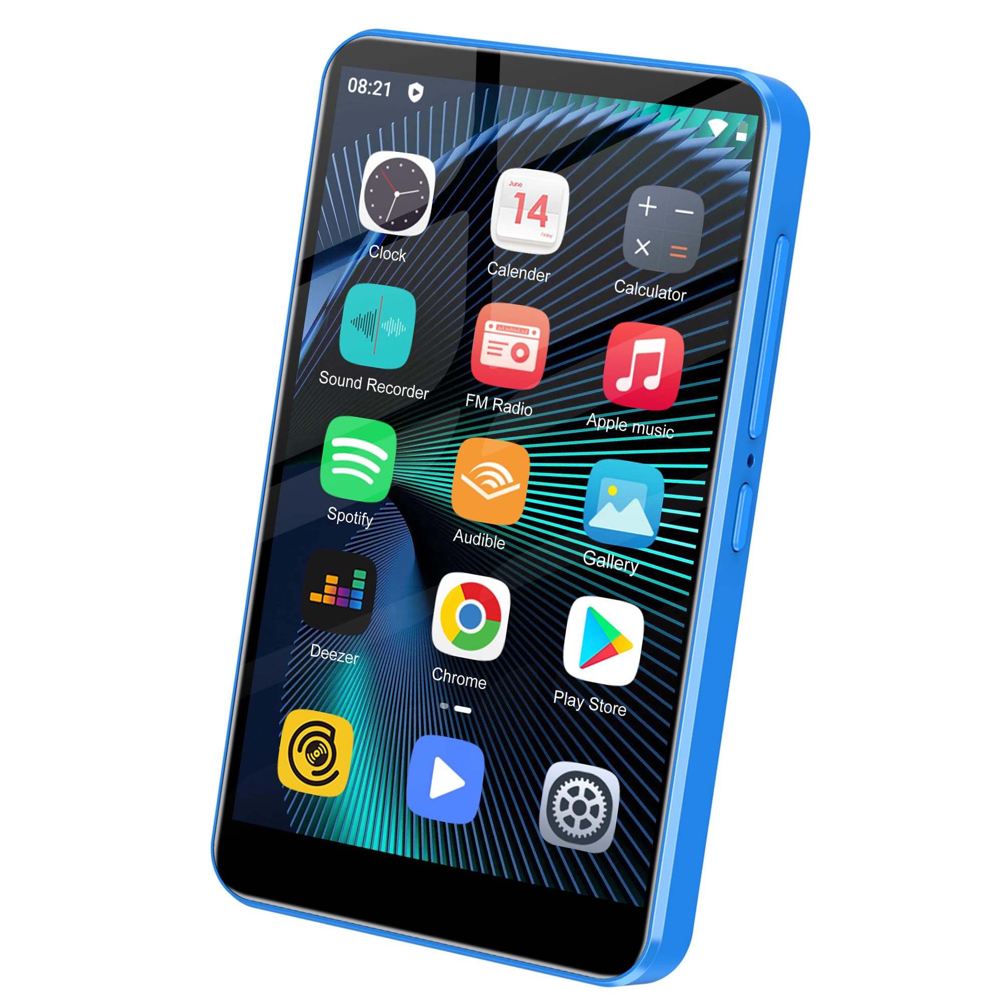MP3 Player with Bluetooth and WiFi 144GB MP3 MP4 Player with Spotify Android OS 4 Touch Screen FM