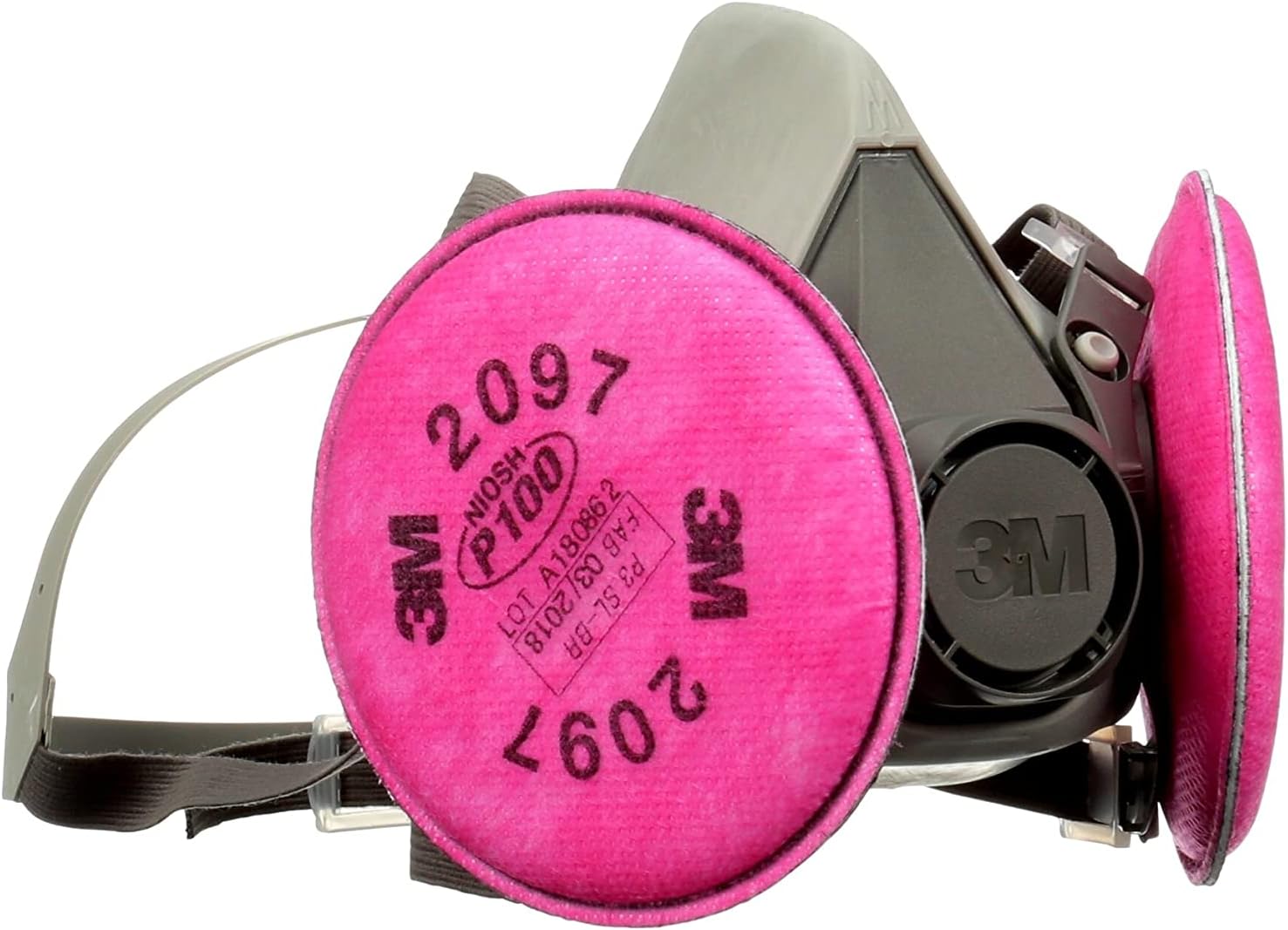 3M Half Facepiece Reusable Respirator AllinOne Kit, Mold and Lead