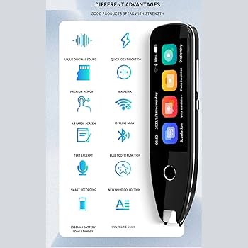 [新品] 翻訳ペン、ディスレクシアリーディングペン、テキストトゥスピーチリ Amazon.co.jp: ディスレクシア用ペン スキャナー テキスト読み上げ