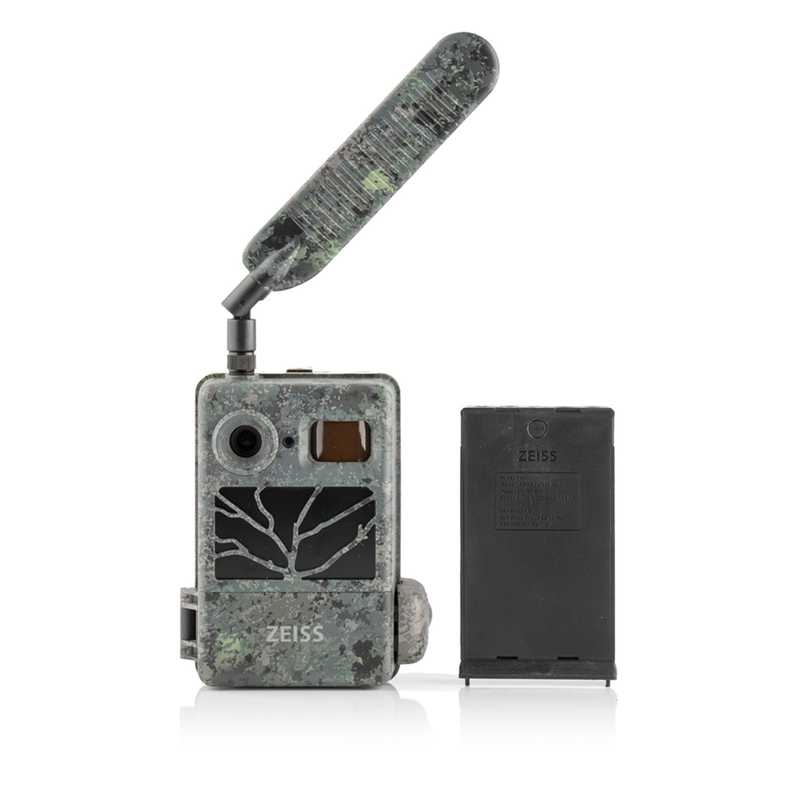 Zeiss Secacam 3 + Power Pack - Wildkamera mit Handyübertragung App mit SIM Karte mit Bewegungsmelder Nachtsicht Überwachungskamera IP66