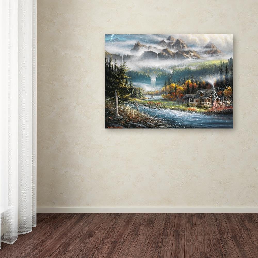 絵画 valley Amazon.co.jp: Paradise Valley by Chuck Black 18x24インチ