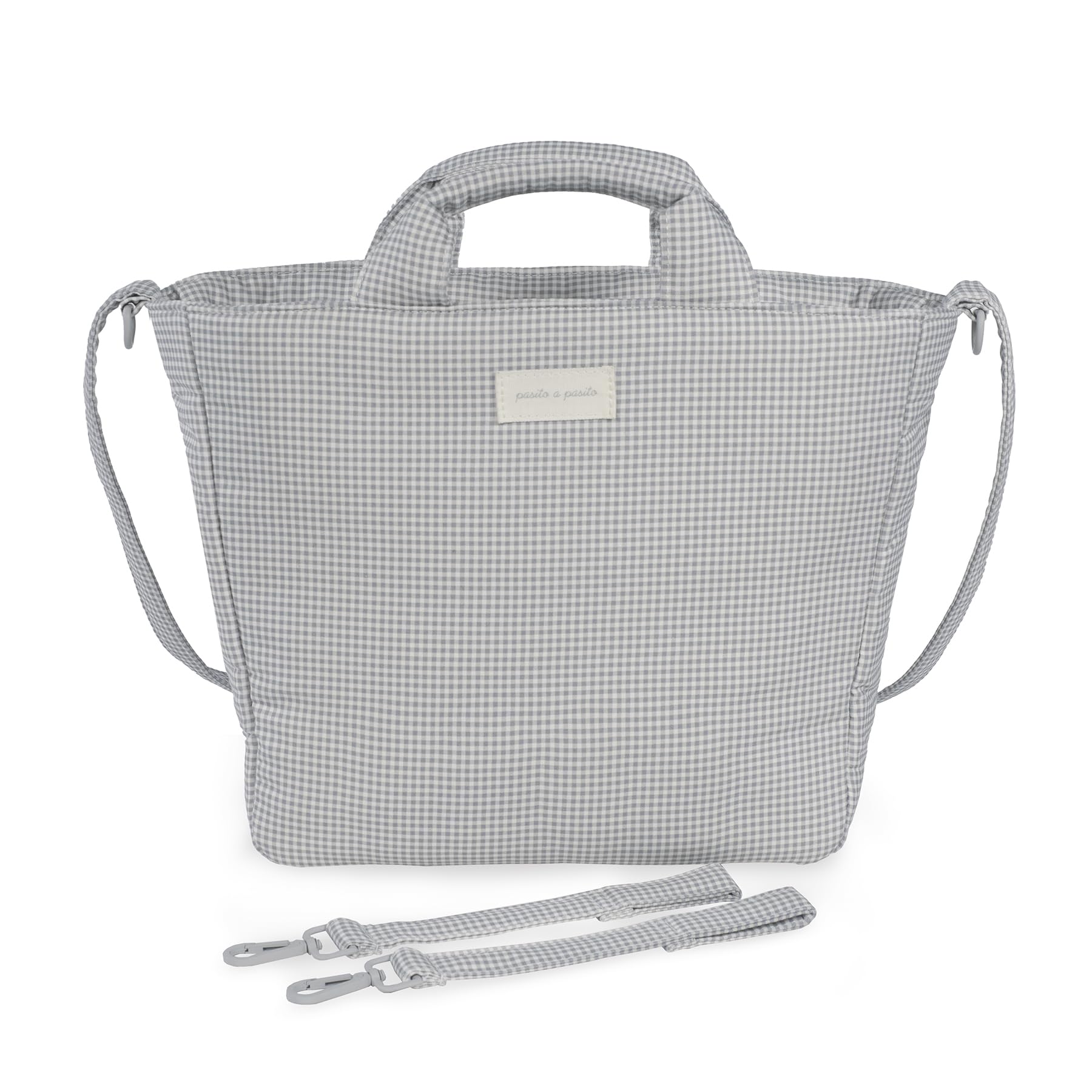 Pasito a Pasito Bolsa Canastilla Little Bloom (Gris)