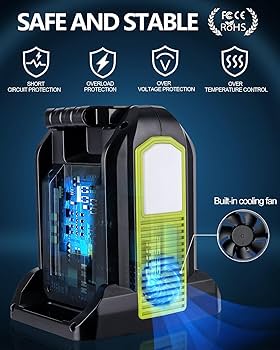 IDone 180㎝ Amazon.com: 350W Power Inverter for Ryobi 40v Battery, 2