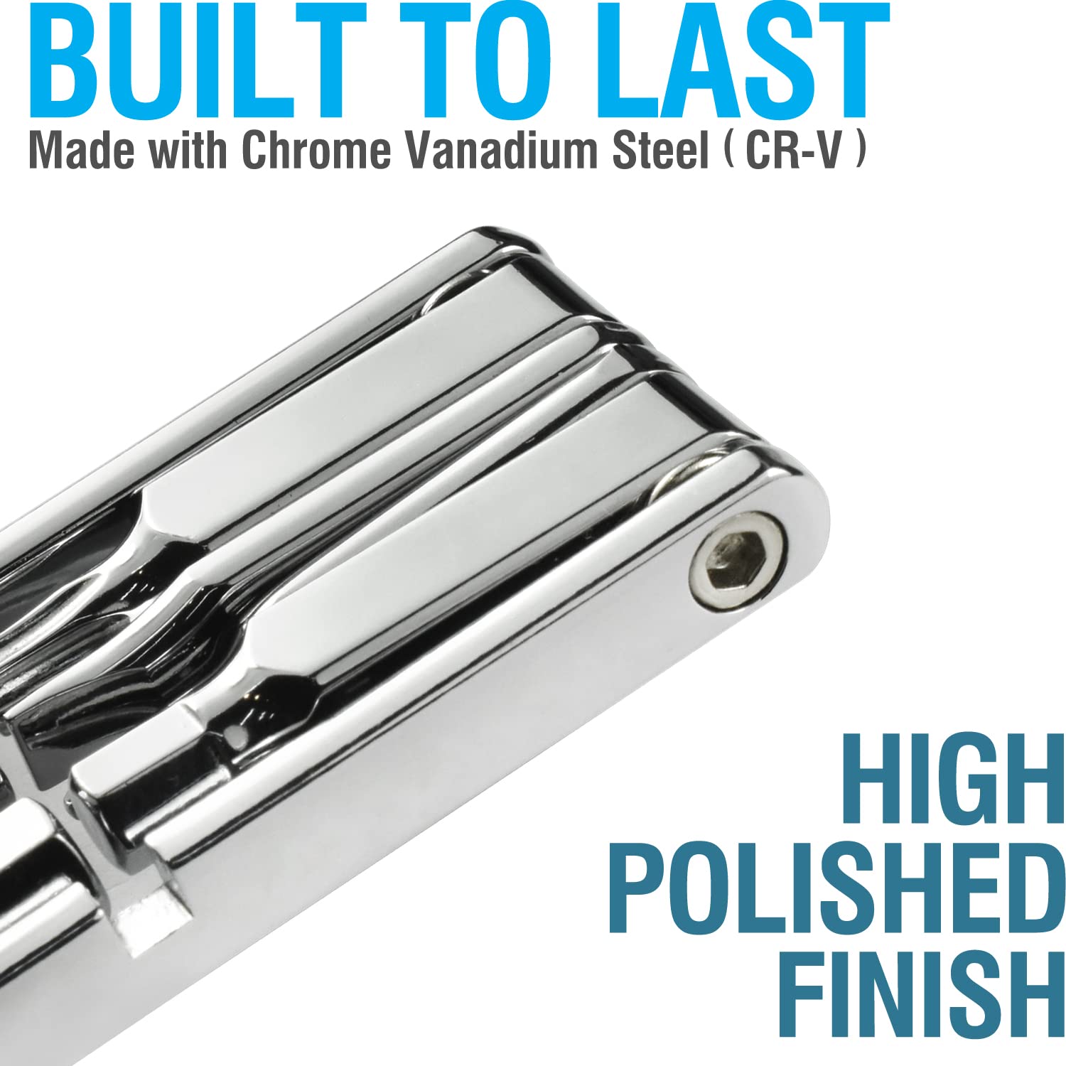 GUHKA Outil de vélo multifonction pliable 10 en 1 Outil de