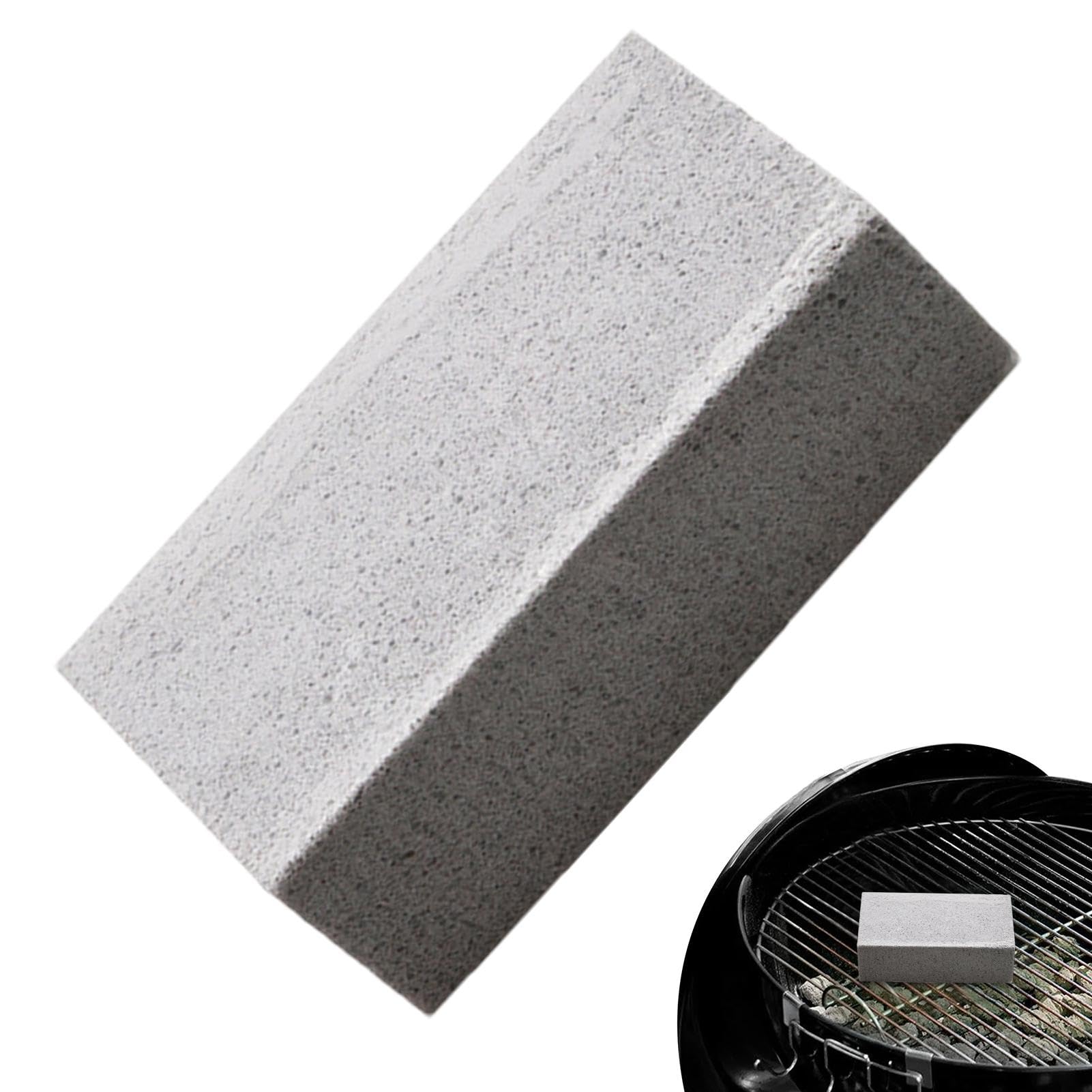 4 Pietre Pulizia Griglie Barbecue - Mattini In Vetro Ecologico, Non Graffiano, Per Grill E Superfici Calde - Foto 2