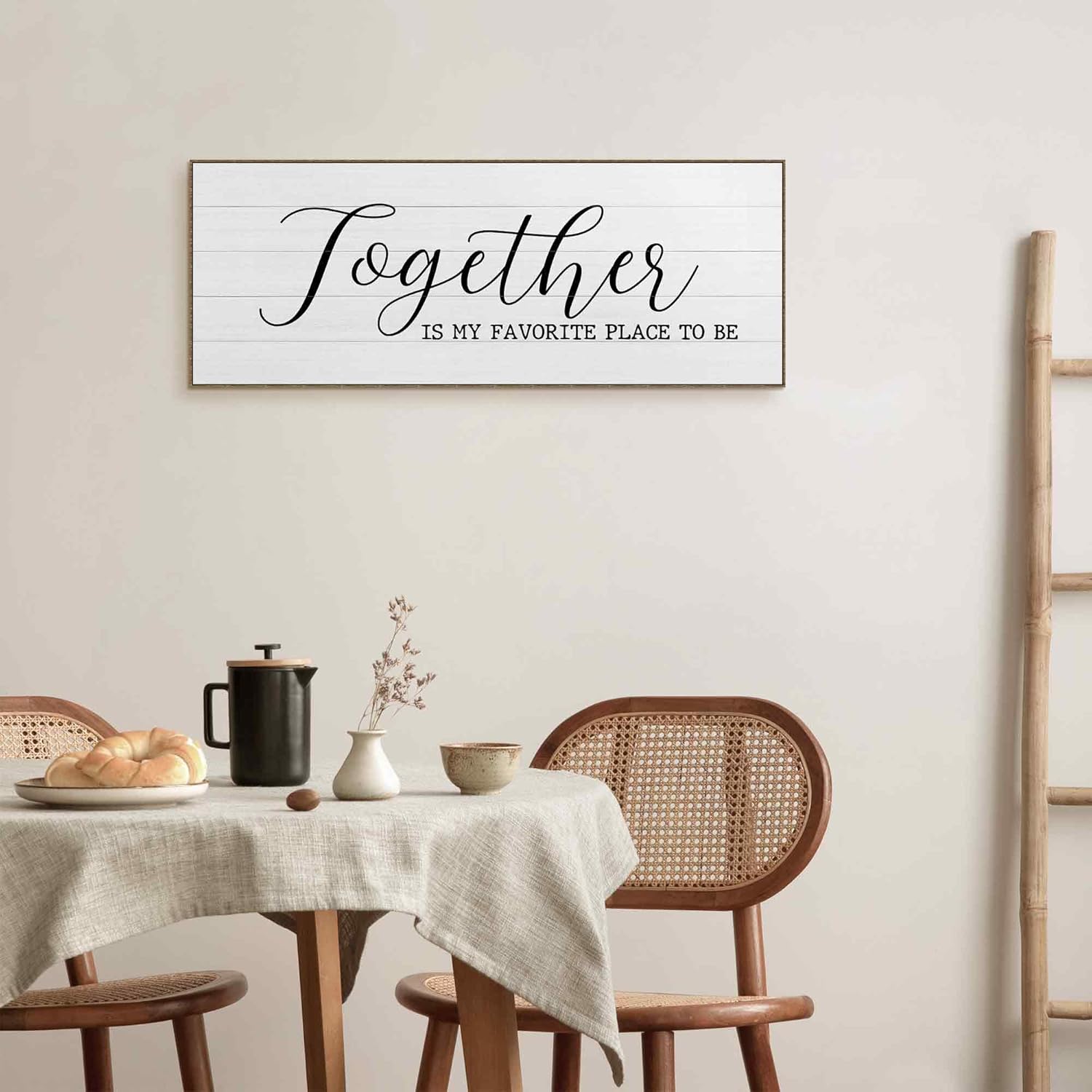 TLESKE Framed Wall Art vs. Rustic Design: Tested for Couples' Bed Decor