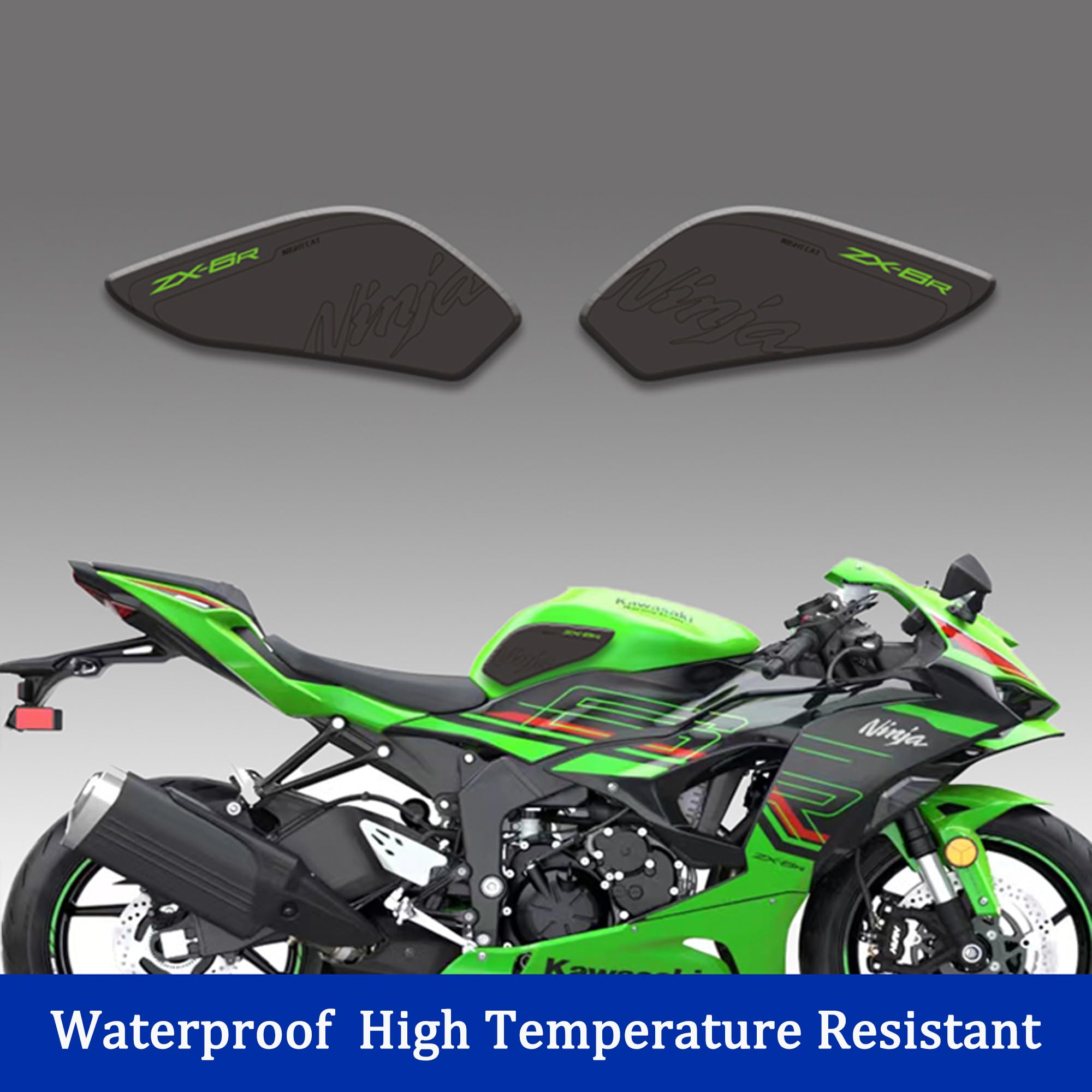 TW トゥ　キャップ　Green 2024 Kawasaki Zx6r Fuel Tank NIGHT CAT Compatible ZX-6R