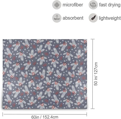 Miniatura 3 de Christmas New Year Ultra-Soft Throw Blanket, Warm Spring Flannel Blanket Adults Kids Camping Throws 50x60 Inches