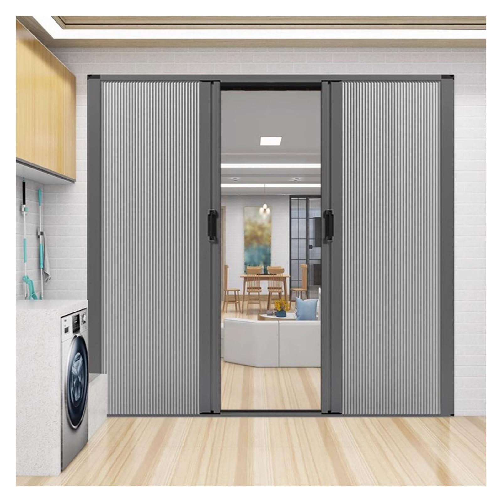 Amazon.com: HAIXHX Laundry Room/Living Room Partition Door, 80