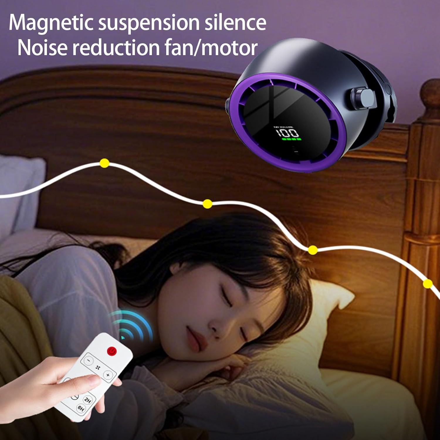 Practical Small Desktop Fan Clip On Fan Office Fan 100 Speed Setting Air Cooling Fan ABS Texture Suitable For Cooling USB Rechargeable Desk Fan