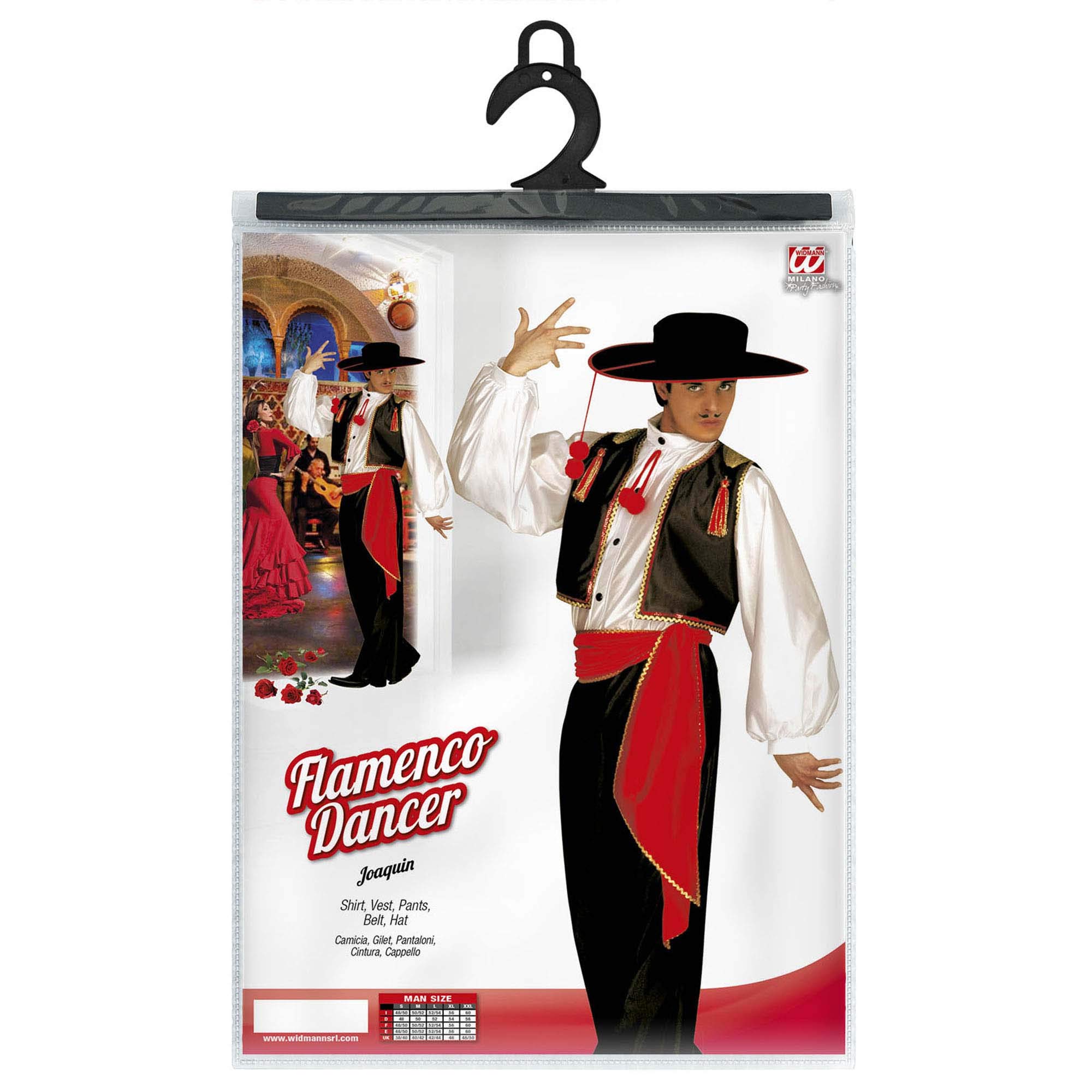 W WIDMANN MILANO Party Fashion - Joaquin Spanish Flamenco/Torero Costume