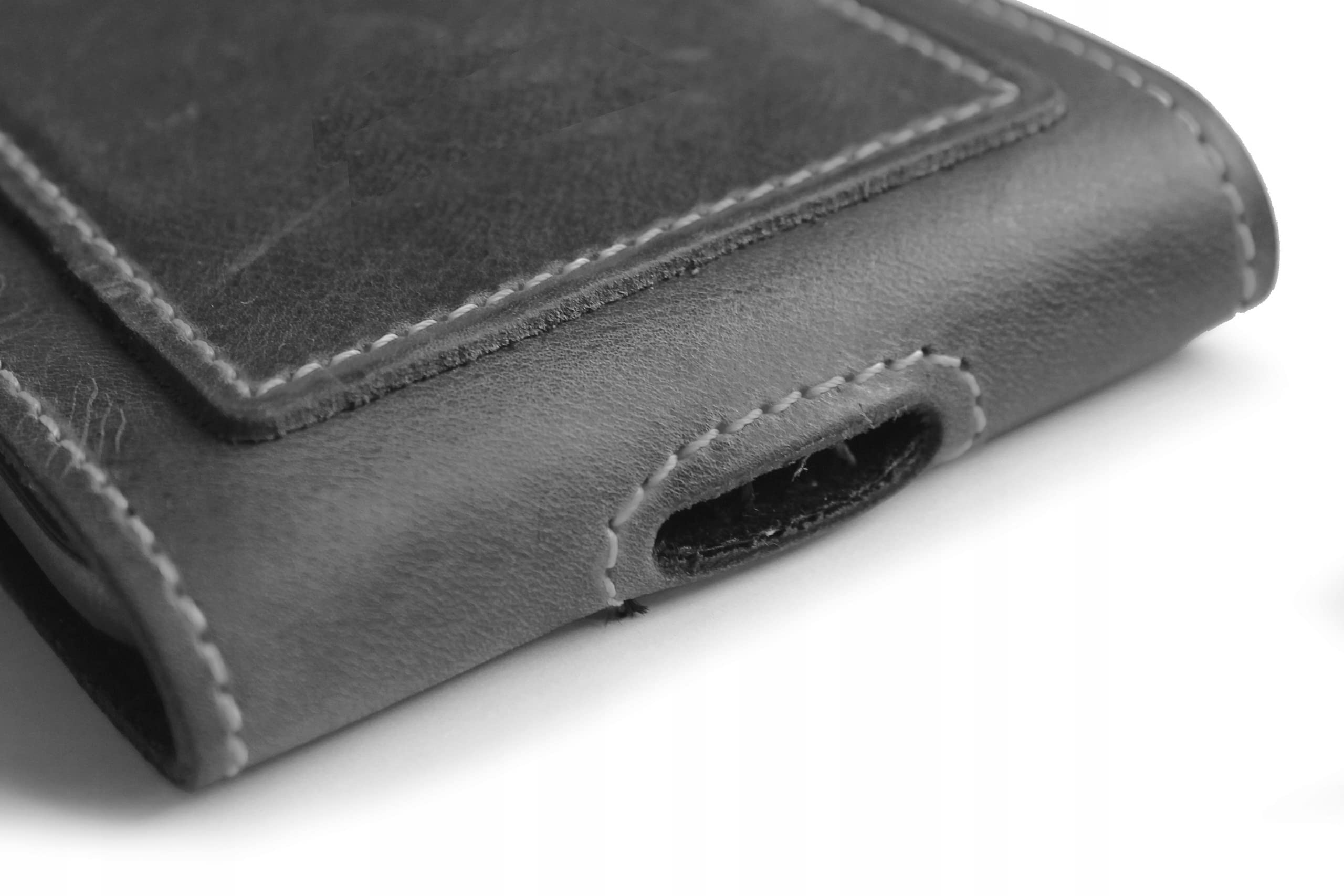 ECHT Leder VERTIKAL Hüft Gürtel Tasche passend für Samsung Galaxy S26 S25 S24 Ultra 5G S23 S22 S21 FE S20 A56 A36 A26 A16 A55 A35 A25 A15 A05 A54 Karabinerhaken Schutz Hülle Lederhülle XL SCHWARZ