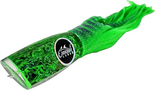 Enorme 18" Marlin Señuelo Teaser Gigante Original MagBay émbolo Verde,Púrpura,https://www.amazon.com/dp/undefined
