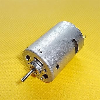 GTPBAO Power Science RS-385 DC Motor, with Anti-Magnetic Shield, Copier Automation Equipment Motor, for Household Appliance, Engine Projects