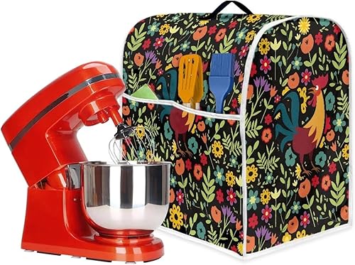 Cubierta floral para mezclador de gallo, cubiertas para electrodomésticos pequeños para encimera de cocina, tamaño L, cubierta antipolvo, accesorio