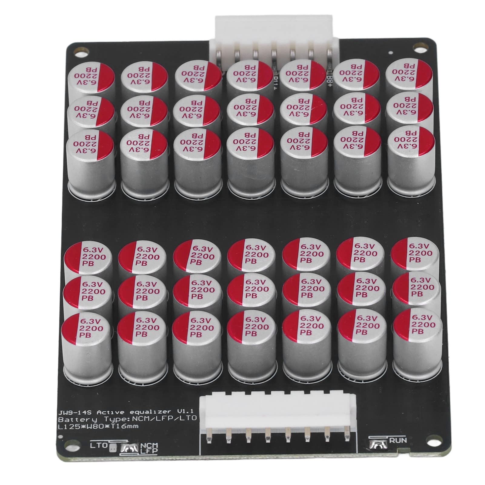 Balanceador de Batería Activo 10–14S para Litio LTO LFP, Ecualización Dinámica 1,8–4,5 V, Módulo de Gestión BMS con Alta Precisión para Sistemas Solares y Vehículos Eléctricos