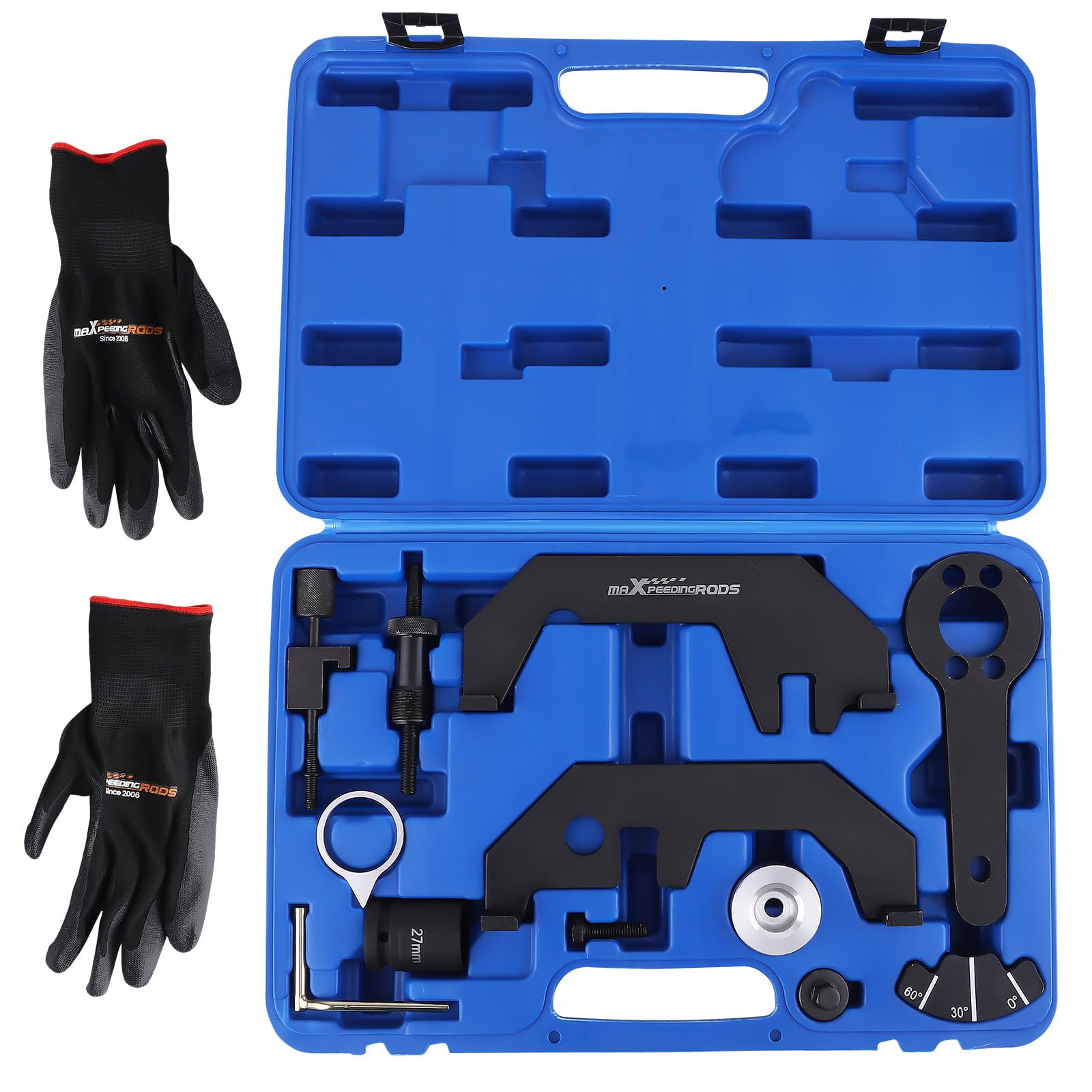 maXpeedingrods Outil de blocage de chaîne de distribution moteur pour BMW | N62 N73 Série 7 E65 E66 735i 740i 745i 750i 760i Timing Cambio Outil de verrouillage d'arbre à cames de verrouillage 119340