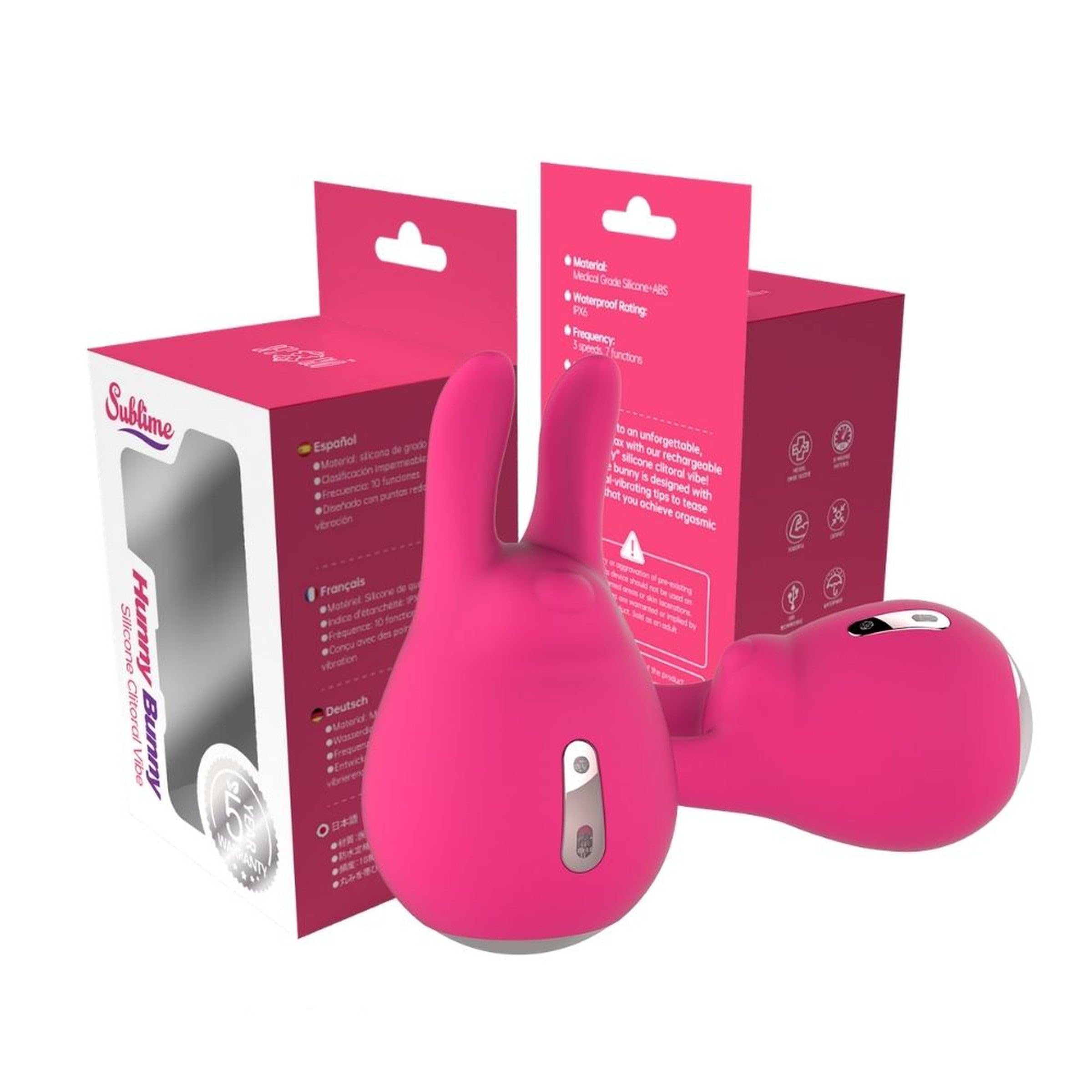 Amazon.com: Hunny Bunny Silicone Clitoral Vibe : Health & Household