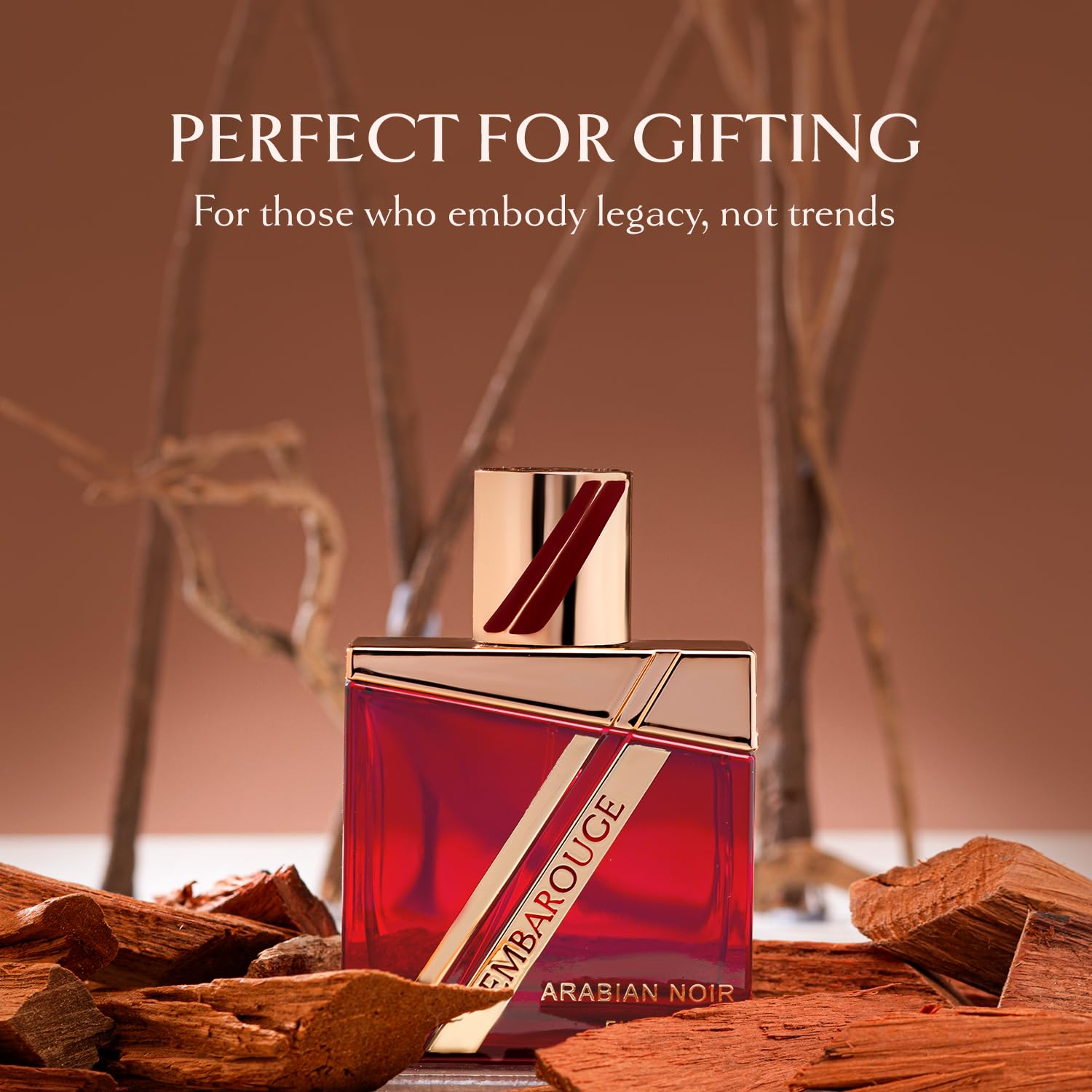 EMBAROUGE ARABIAN NOIR Men's Eau de Parfum 100 ml | Perfume for Men